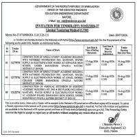 Vertical Extension of Academic Building at Adgram Shahid Shahjahan High School