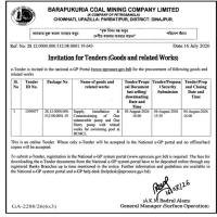 Supply, Installation & commissioning of one submersible pump and one slurry pump with related works for swimming pool at BCMCL
