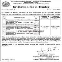 Procurement of Cooked/Dry Food and Related Goods