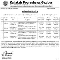 Maintenance of Street Light and supply of Electrical goods for the Year 2025-26