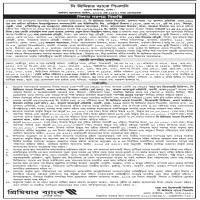 Nilam Dorpotro Biggopti (Auction Tender Notice) under the Money Loan Court Act, 2003.