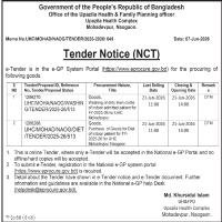 Purchase of Goods for diet of indoor patient for FY 2025-26 for UHC, Mohadebpur, Naogaon