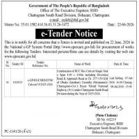 Construction of 4x4m Box Culvert at Ch: 257+150, N-1