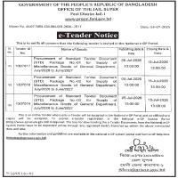 Procurement of Standard Tender Document (STD) Package No.-02 for Supply of Miscellaneous Goods of General Department, July/2026 to June/2027