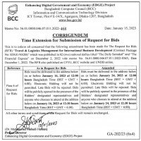 Corrigendum notice