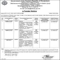 Maintenance & Rehabilitation of Railway Track in (Bhairab Bazar) BCI - (Atharabari) AVY Sections under AEN/Bhairab Bazar jurisdiction.