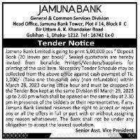 Supply Tender