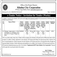 Drainage improvements in Sub-Catchment 21 (Nobinagar Area) under KCC (CCAUD